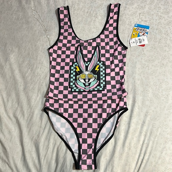 Looney Toons Bodysuit Medium - Picture 1 of 4